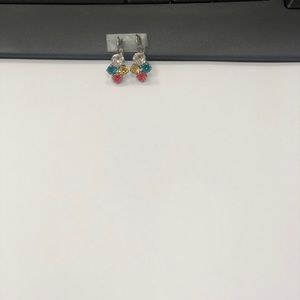 Sabika 2014 Bold Colors Cluster drop earrings